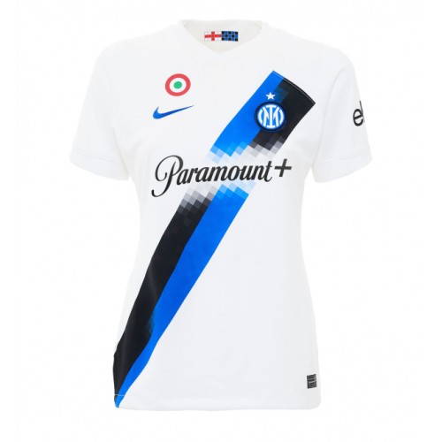 Maillot de foot Inter Milan Benjamin Pavard #28 Extérieur Femmes 2023-24 Manches Courte